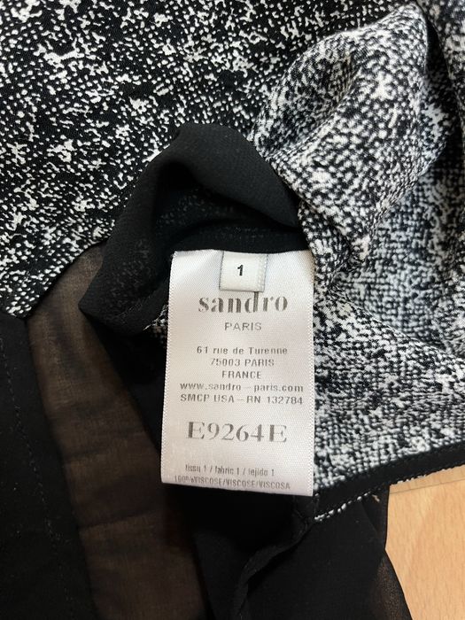 Sandro потник от всискоза размер S