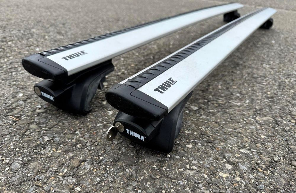 Bare auto Thule Wingbar pentru bare longitudinale 127 cm universal Rapid System 757