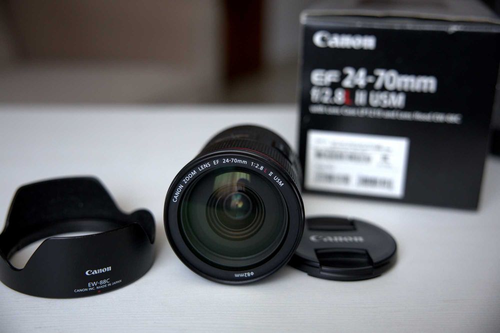 Obiectiv Canon EF 24-70 mm F2.8 II USM