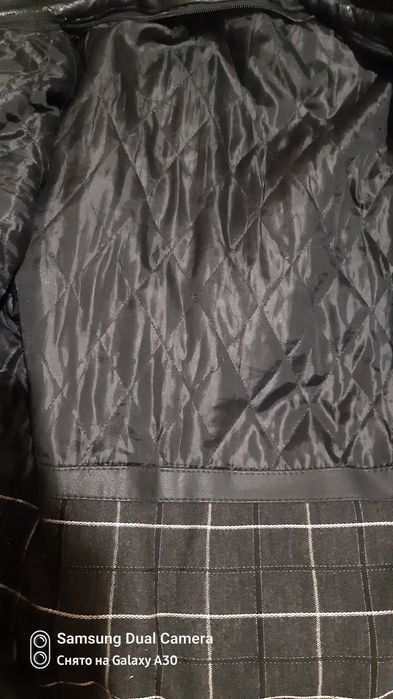 Кожаная куртка мужская