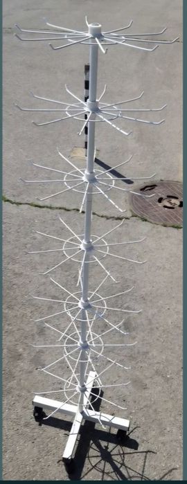 Стилаж Въртящ Стойка 7 нива - на Склад - НОВИ - ПРОМОЦИЯ