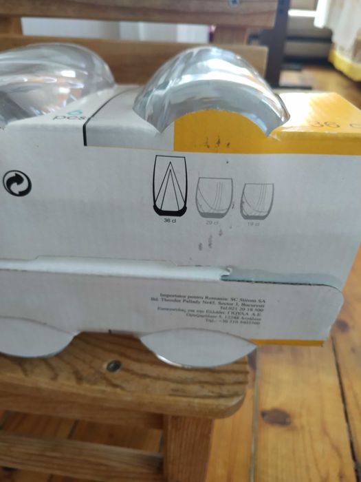 Комплект 6 водни чаши