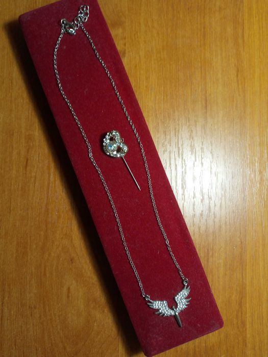 «Недорого» Цепочка с брошкой "Сердечко" 30 тысяч сумов