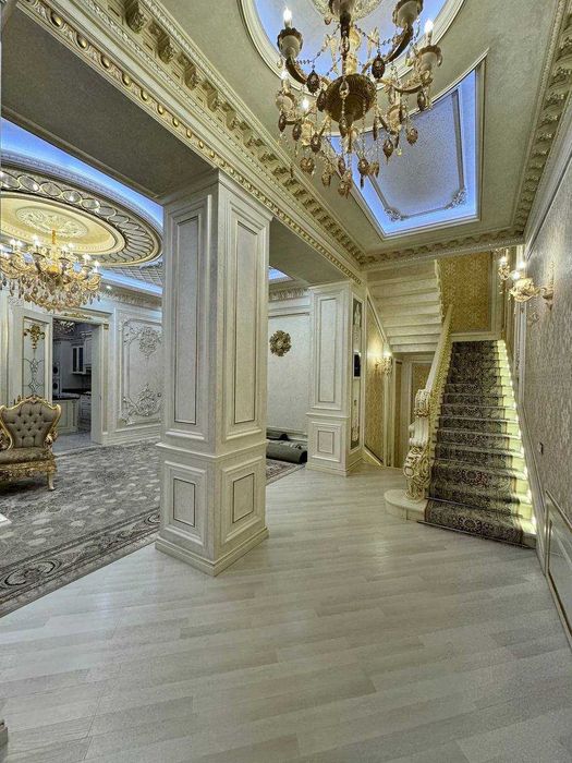 Сдаётся новый роскошный дом в центре горорда! Ориентир Mirabad Avenue!