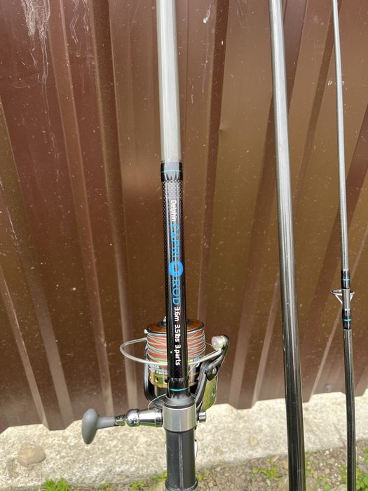 Lanseta Delphin capri rod 3,60 m 3,5lbs + Mulineta Baracuda Sea Hawker J3F50