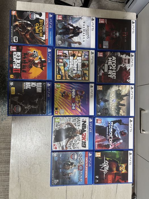 Диски , игры для PS 5, Ps 4