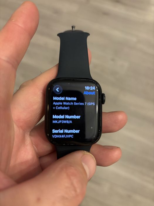 Apple Watch Series seria 7 cellular + GPS Aluminium 45MM ORIGINAL