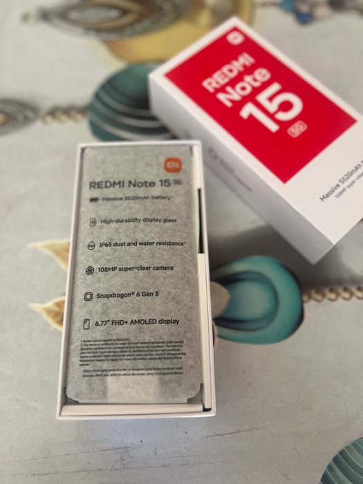 Vând  telefon redmi note 15 5G nou