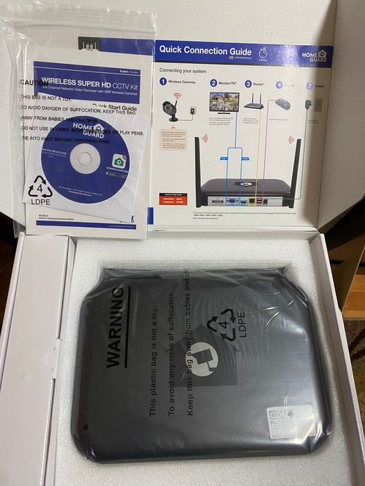 HomeGuard Kit Supraveghere Video Super HD