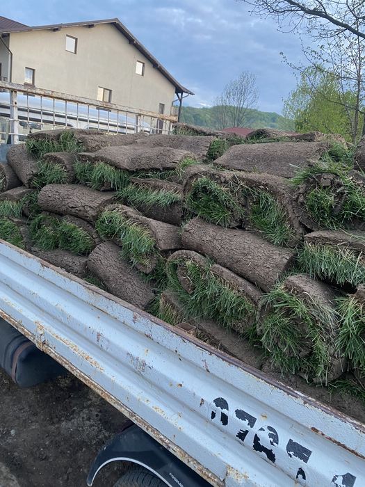 Pamant negru vegetal pentru amenajați spații verzi cu gazon rulou