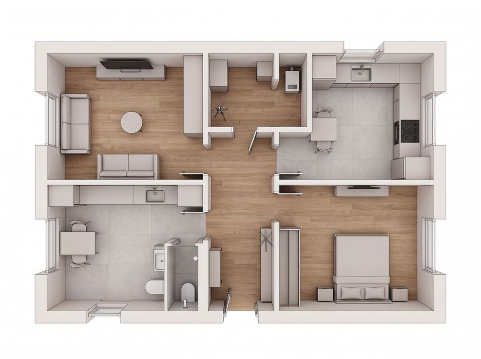 Apartament 2 camere, parter, curte comună închisă, ultracentral