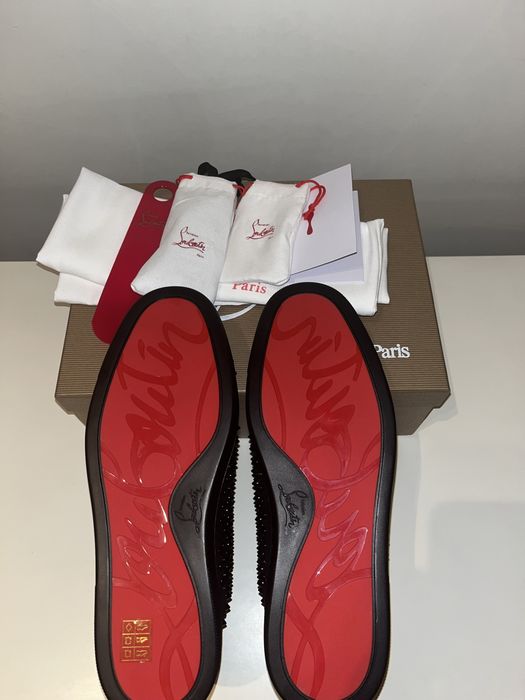 Автентични обувки Louboutin не-носени високи