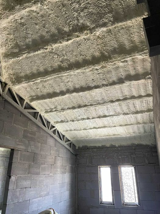 Пена Сепиш хизмати Самарканд ППУ утепления Пеной Мансарда Кровля Ангар