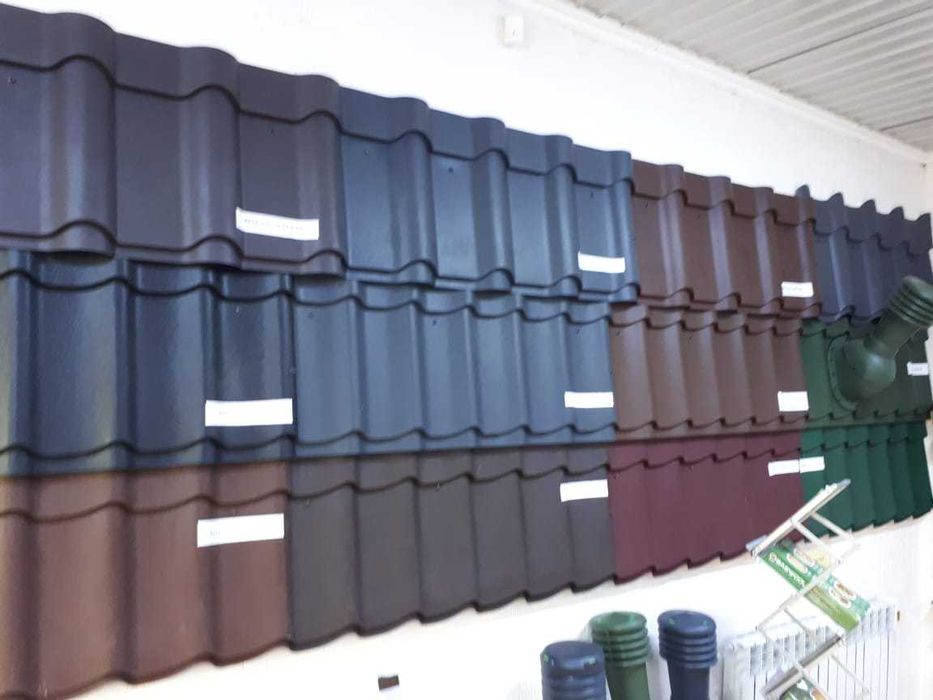 металлочерепица кровля профнастил шифер