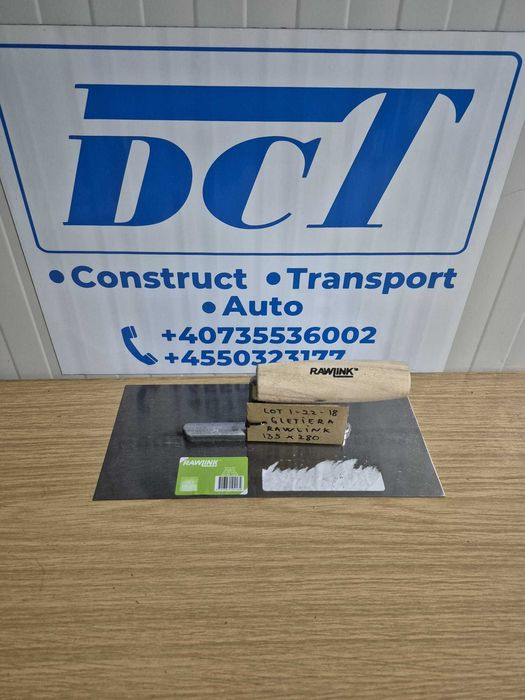 set 4 gletiere metal si spuma - 65 ron set