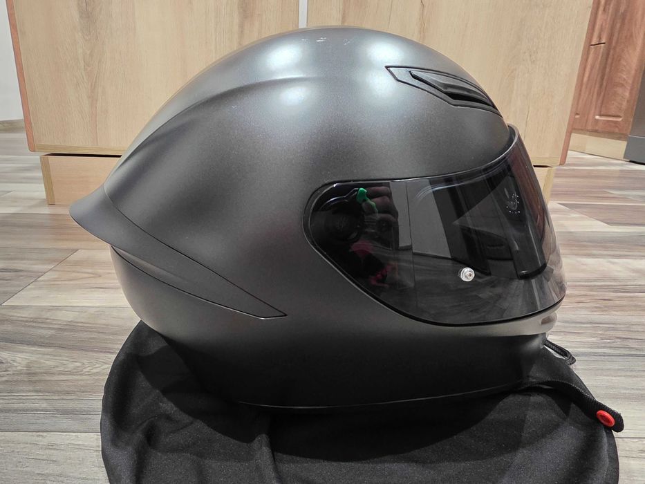 Каска AGV K1 S Matt Black (E2206) + тъмен визьор