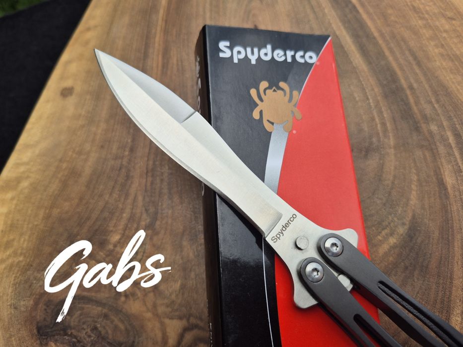 Сгъваем нож пеперуда Spyderco SpyderFly Butterfly B01P