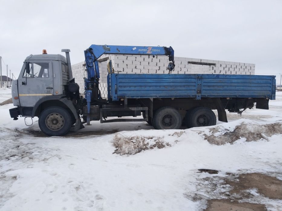 Услуги камаз бортовой манипулятор