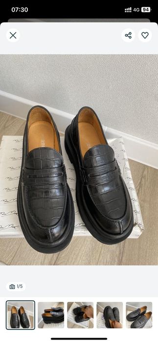 Продам новые кожаные лоферы