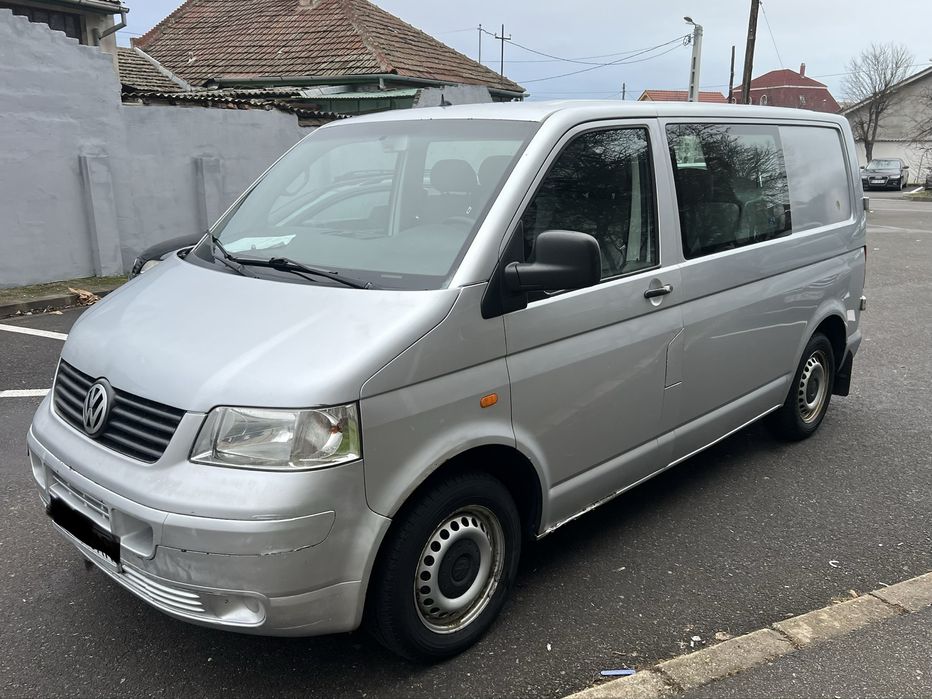 Vw t5 transporter 2.5tdi  131cp Clima 6 locuri mixta  acte valabile