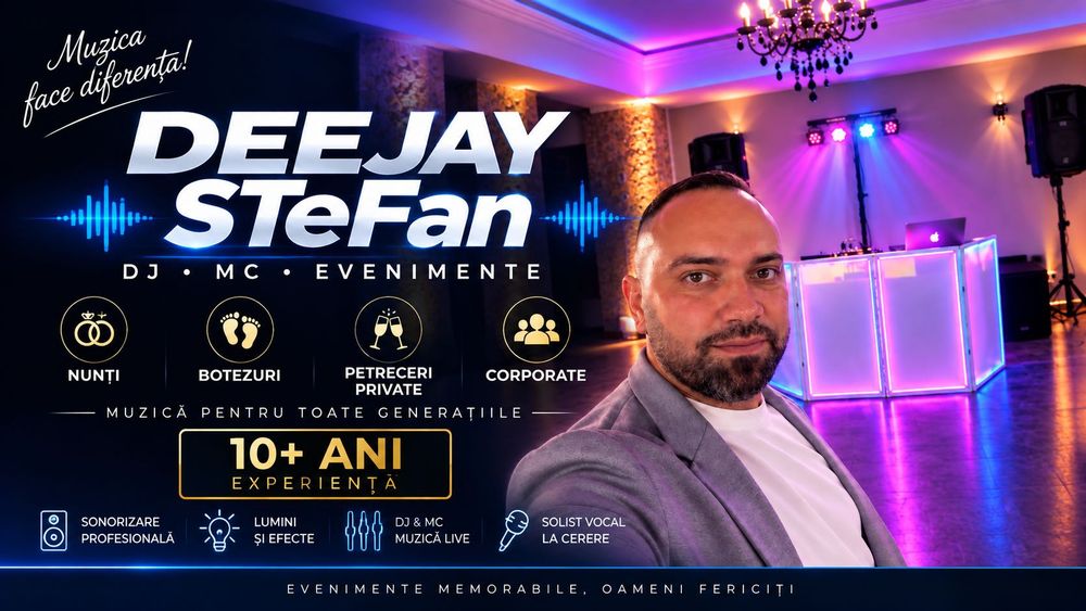 DJ Evenimente Ploiesti | Nunta | Botez | Petreceri | MC