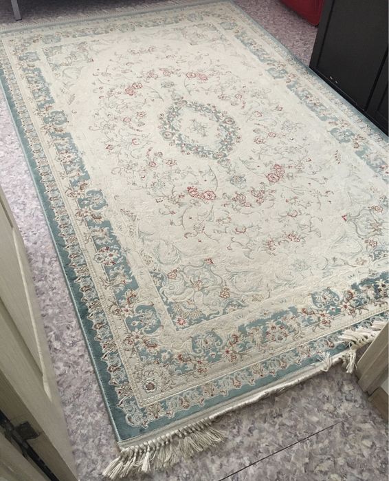 Турецкий Шелковый Ковер с Бахромой 150х230
