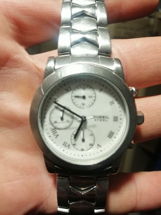 Часовник Fossil оригинален мъжки часовник метална каишка