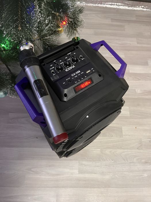 Блютуз метровый колонка с микрофонам