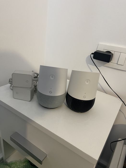 Boxa smart Google Home Speaker AI Gemeni set 2 buc stereo