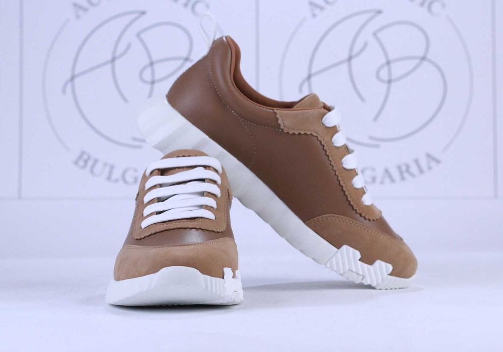 Hermes Кожени Мъжки Дамски Маратонки