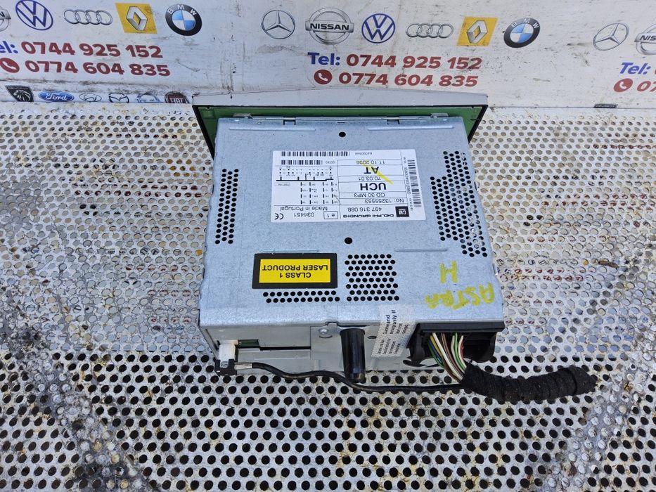 Radio Cd cu Mp3 și display Opel Astra H zafira B