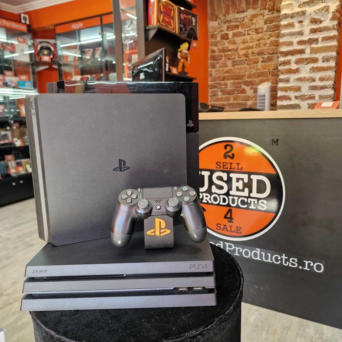 Consola SONY PlayStation 4 (PS4) Phat/Slim/PRO | GARANTIE 12 LUNI | UsedProducts.ro