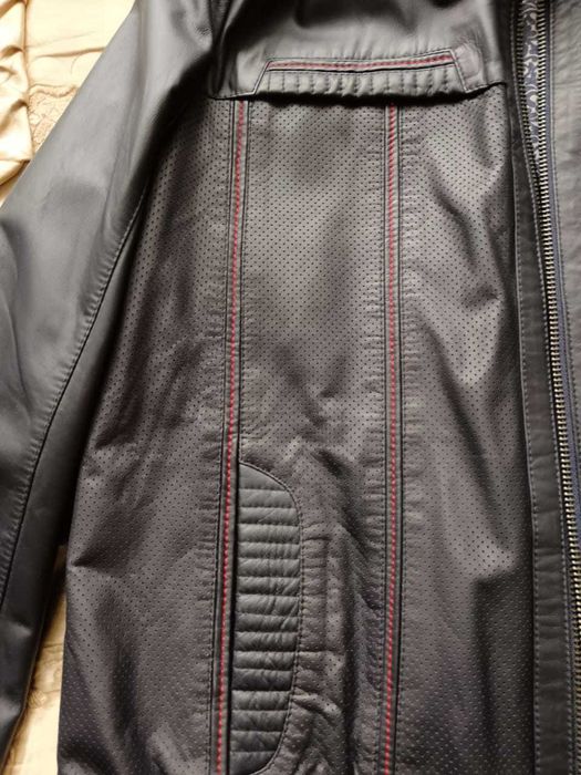 Куртка кожаная мужская