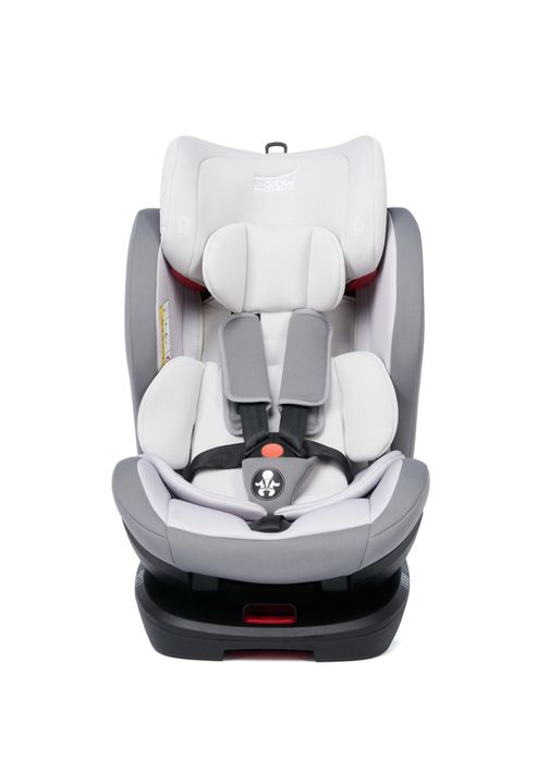 Scaun auto pentrun copii U-Grow, cu isofix, rotativ, 0-36 kg, rosu