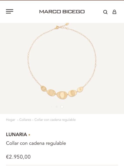 златно колие MARCO BICEGO