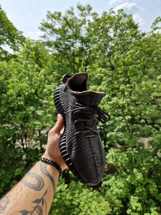 Yeezy Static Black 350 V2 + Cadou