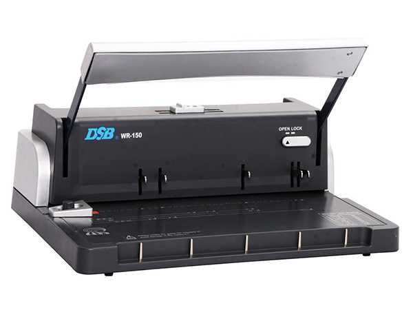 Переплёт аппарат металическая пружине с гарантиям! wr-150