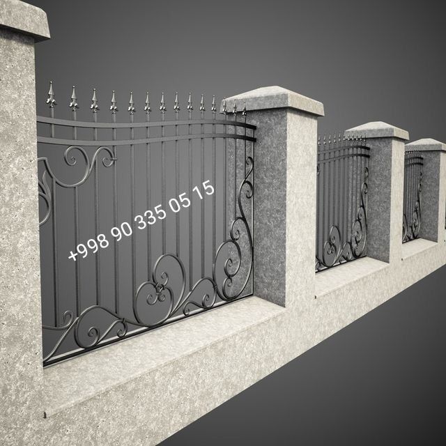 Решотки перила навесы ворота будки с сендвич панели