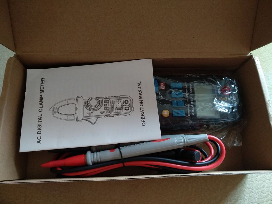 токовые клещи...