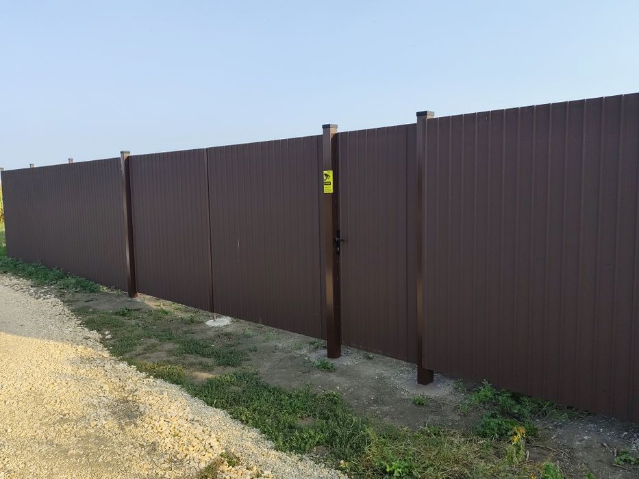 Executam garduri de la 45 lei/ml,piloni pentru containere-cabane.seriozitate