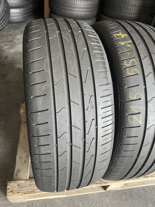 2 anvelope de vara 215/55/17 Hankook DOT 2020!
