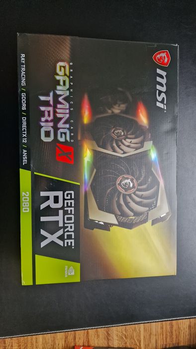 RTX 2080 MSI Gaming  X Trio
