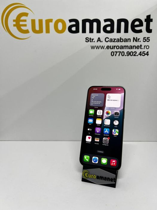 Telefon mobil Apple iPhone 15 Pro Max, 1TB, Bat. 93% -I-