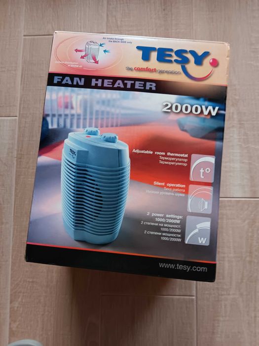 1 бр. вентилаторна печка