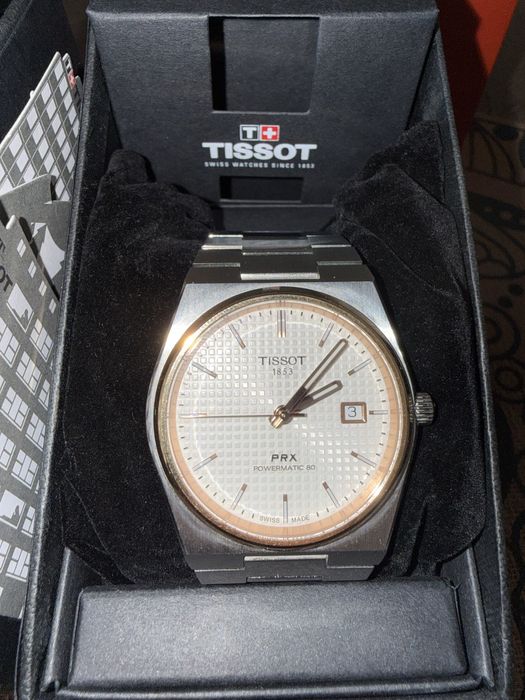 Tissot PRX Powermatic 80 Automatic Full Set Impecabil