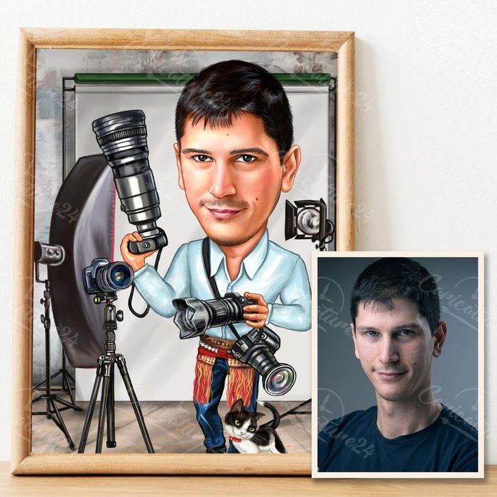 ТОП ПОДАРЪК  / Дигитални карикатури по Поръчка