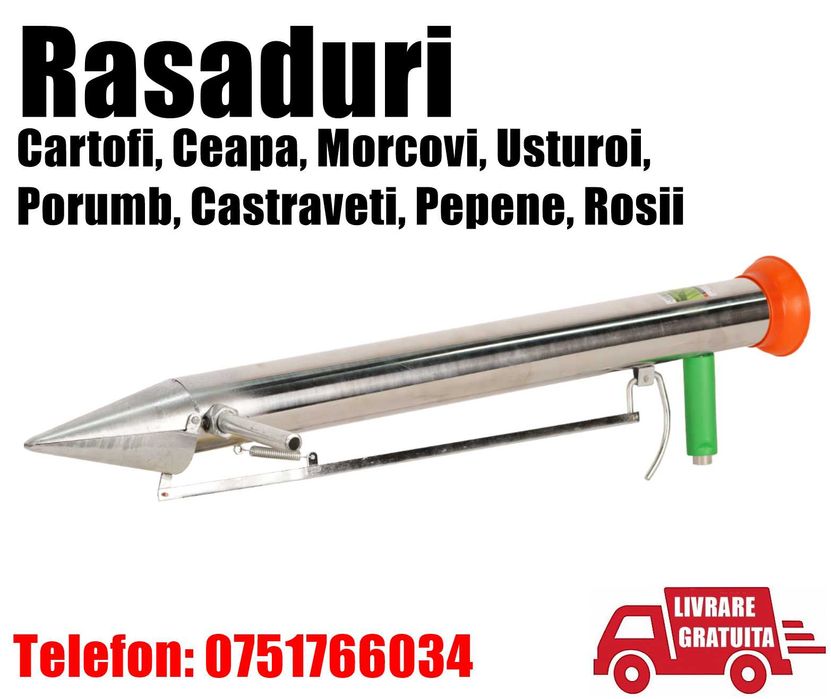 Plantator Cultivator Semanator Manual Rasaduri  Legume Plante CJ