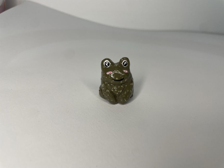 Tăviță decorativă handmade cu broscuță