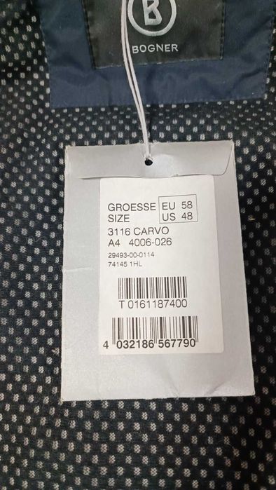 Geaca schi Bogner - noua cu eticheta - marimea 58