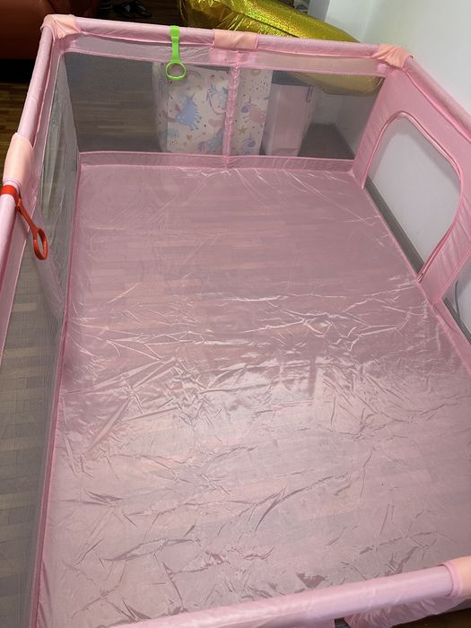 Tarc de joaca roz 200*150